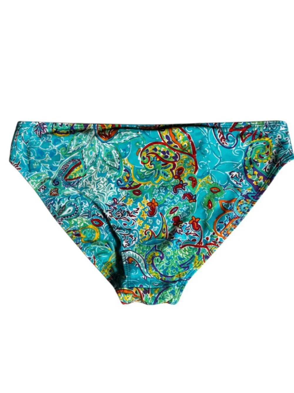 LAUREN Ralph Lauren Paisley Print Tankini Swim Set Size M Estimated